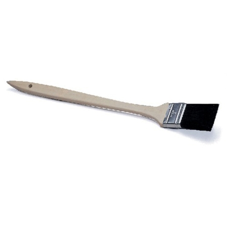 GORDON BRUSH 1-1/2" Flat Paint Brush, Hog Hair Bristle, Wood Handle, 12 PK R10023